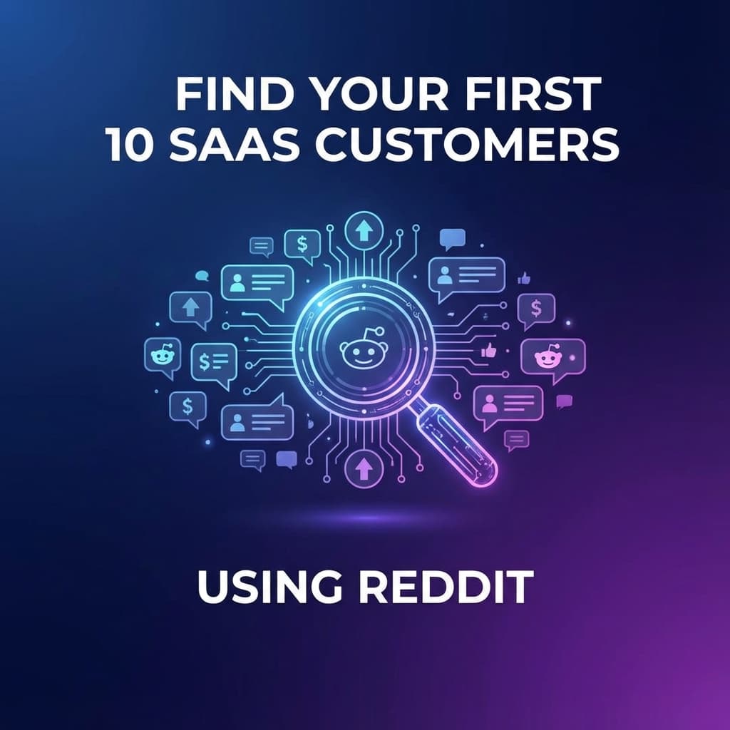 How to Find Your First 10 SaaS Customers Using Reddit in 2025