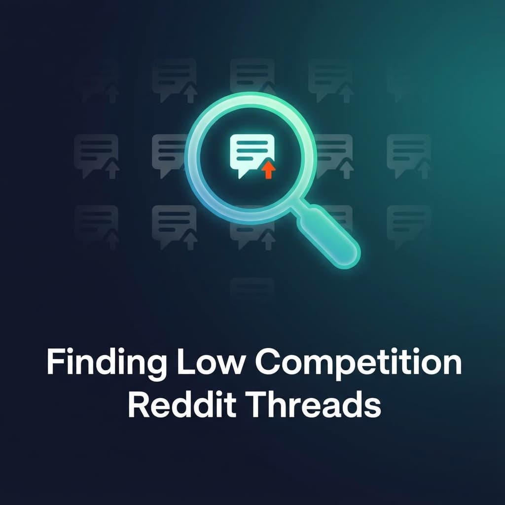 How to Find Low Competition Reddit Threads in 2025
