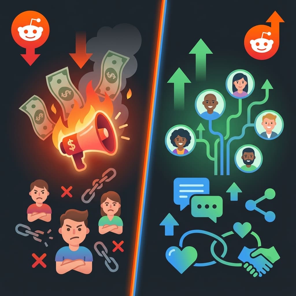 I Wasted $3,200 on Reddit Ads Before Learning This (Organic vs Paid)